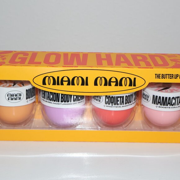Miami Mami Glow Hard Butter Up Body Cream Set New - Picture 5 of 7